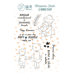 Tampons clear Chez Papy et Mamie - HA PI Little Fox 