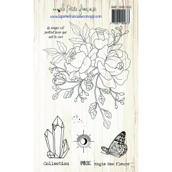 Tampon clear : Collection IMBOLC - Magie des fleurs - La Petite Francaise 