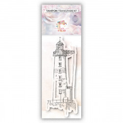 Tampon clear - Phare- 13x5,5cm 