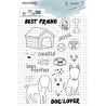 Tampon clear : Dog addict - DIY and Cie 