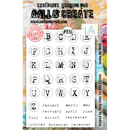 AALL and Create Stamp Set -926 - Garden She Wrote 