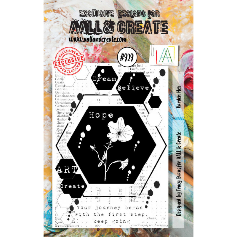 AALL and Create Stamp Set -929 - Garden Hex 