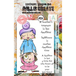 AALL and Create Stamp Set -934 - Mother Daughter 