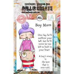 AALL and Create Stamp Set -935 - Boy Mum 