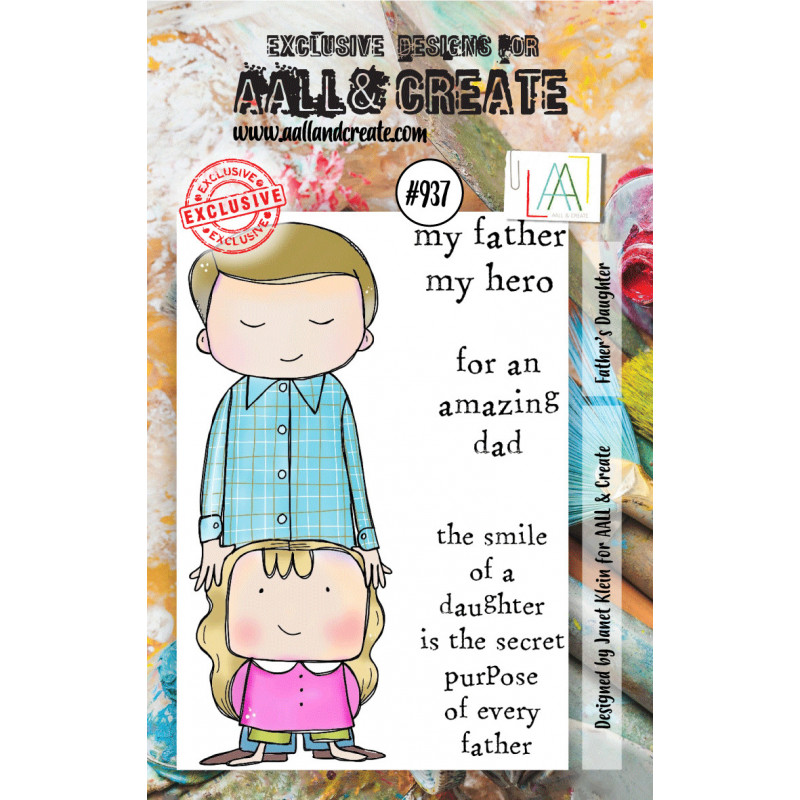 AALL and Create Stamp Set -937 - Father's Daughter 