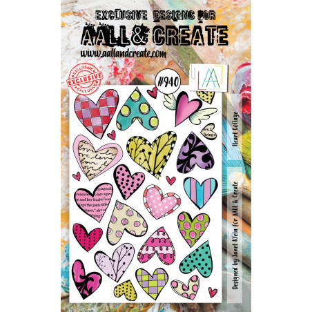 AALL and Create Stamp Set -940 - Art Collage 