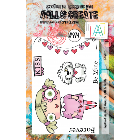 AALL and Create Stamp Set -974 - Forever 