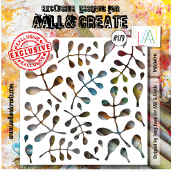 "AALL and Create - 179 - 6""x6"" Stencil - Trifoliatrix" 