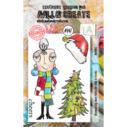 AALL and Create - 947 - A7 Stamp Set - HoliDEE 