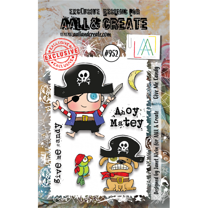 AALL and Create - 952 - A7 Stamp set - Give Me Candy 