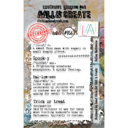 AALL and Create - 956 - A7 Stamp set - Define Halloween 