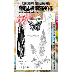 AALL and Create - 990 - A6 Stamp Set - Butterfly Effect 