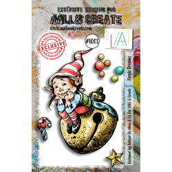AALL and Create - 1003 - A7 Stamp Set - Jingle Dreams 