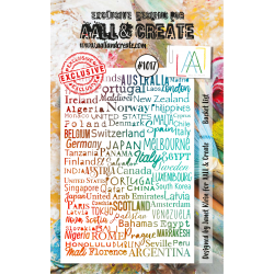AALL and Create - 1017 - A7 Stamp Set - Bucket List 