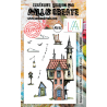 AALL and Create - 1047 - A6 Stamp Set - Crazy Maison 