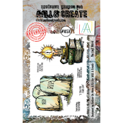 AALL and Create - 1058 - A7 Stamp - The Last Word 