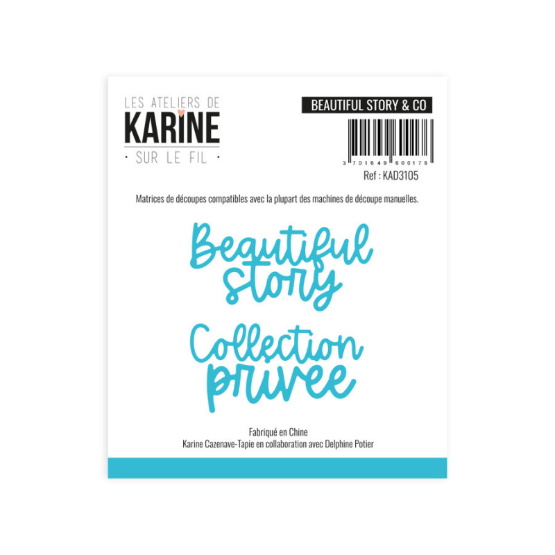 Dies Sur le fil Beautiful story and Co - Les Ateliers de Karine 