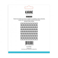Pochoir Sur le fil Block Printing - Les Ateliers de Karine 