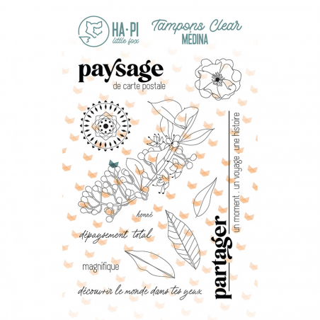 Tampons clear Paysage - HA PI Little Fox 