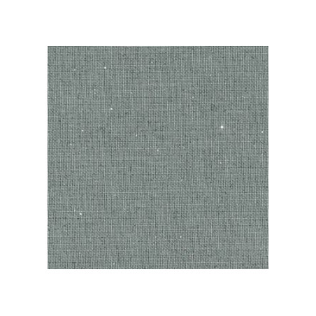 Feuille véritable toile tissé 30x30cm gris avec paillettes 