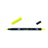 Feutres pinceaux ABT Dual Brush Pen, jaune - TOMBOW 