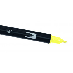 Feutres pinceaux ABT Dual Brush Pen, jaune pâle - TOMBOW 