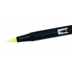 Feutres pinceaux ABT Dual Brush Pen, jaune pâle - TOMBOW 