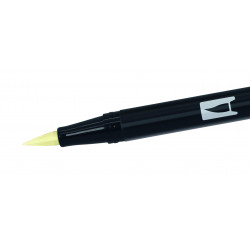 Feutres pinceaux ABT Dual Brush Pen, jaune - TOMBOW 