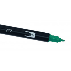 Feutres pinceaux ABT Dual Brush Pen, vert foncé - TOMBOW 