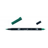 Feutres pinceaux ABT Dual Brush Pen, vert foncé - TOMBOW 