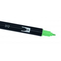 Feutres pinceaux ABT Dual Brush Pen, houx vert - TOMBOW 