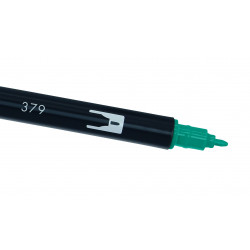Feutres pinceaux ABT Dual Brush Pen, jade green - TOMBOW 