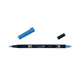 Feutres pinceaux ABT Dual Brush Pen, bleu marine - TOMBOW 