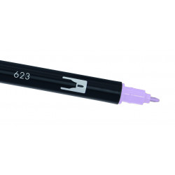 Feutres pinceaux ABT Dual Brush Pen, sauge pourpre - TOMBOW 