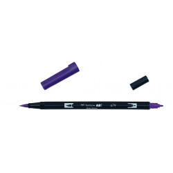 Feutres pinceaux ABT Dual Brush Pen, prune noire - TOMBOW 