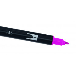 Feutres pinceaux ABT Dual Brush Pen, rouge - TOMBOW 