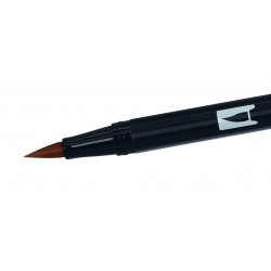 Feutres pinceaux ABT Dual Brush Pen, marron - TOMBOW 