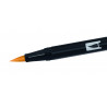 Feutres pinceaux ABT Dual Brush Pen, orange/argent - TOMBOW 