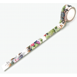 AALL and Create : 69 - Washi Tape - Prickly Blooms 
