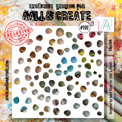 AALL and Create : 190 - 6'x6' Stencil - Cheetah 