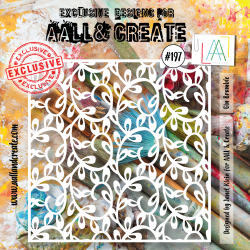 AALL and Create : 197 - 6'x6' Stencil - Gin Bramble 