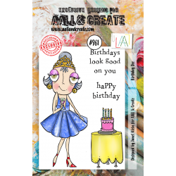 AALL and Create : 961 - A7 Stamp Set - Birthday Dee 