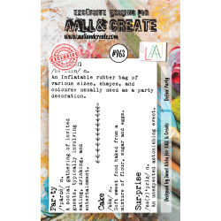 AALL and Create : 963 - A7 Stamp Set - Define Party 