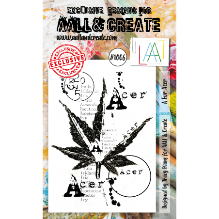 AALL and Create : 1006 - A7 Stamp Set - A For Acer 