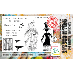 AALL and Create : 1009- A6 Stamp Set - Scarecrow 