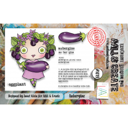 AALL and Create : 1019 - A7 Stamp Set - Aubergine 