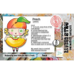 AALL and Create : 1025 - A7 Stamp Set - Peach 