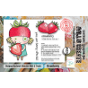 AALL and Create : 1028 - A7 Stamp Set - Strawberry 