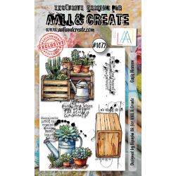 AALL and Create : 1072 - A6 Stamp Set - Oasis Heaven 