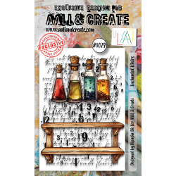 AALL and Create : 1079 - A7 Stamp Set - Enchanted Elixirs 